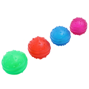 Pelota Caucho con Sonido 8cm.